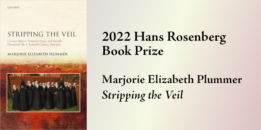 2022 Hans Rosenberg Prize Winner